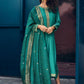 Salwar Suit Muslin Rama Embroidered Salwar Kameez