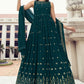 Gown Georgette Rama Embroidered Gown