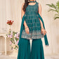 Trendy Suit Georgette Rama Embroidered Salwar Kameez
