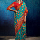 Contemporary Pure Dola Rama Print Saree