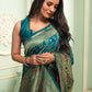 Classic Silk Rama Weaving Saree