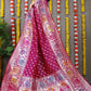 Classic Banarasi Silk Rani Jacquard Work Saree