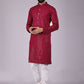 Kurta Pyjama Cotton Rani Chikankari Work Mens