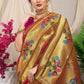 Classic Banarasi Silk Rani Weaving Saree