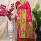 Classic Banarasi Silk Rani Weaving Saree