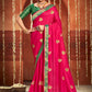 Classic Silk Rani Weaving Saree