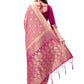 Classic Silk Rani Weaving Saree