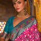 Contemporary Patola Silk Rani Weaving Saree