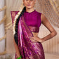 Trendy Saree Raw Silk Pink Weaving Saree