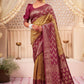Trendy Saree Raw Silk Green Woven Saree