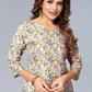 Designer Kurti Rayon Multi Colour Print Kurtis