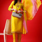 Readymade Style Rayon Yellow Embroidered Salwar Kameez