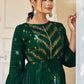 Casual Kurti Rayon Green Embroidered Kurtis