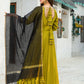 Palazzo Salwar Suit Rayon Green Lace Salwar Kameez