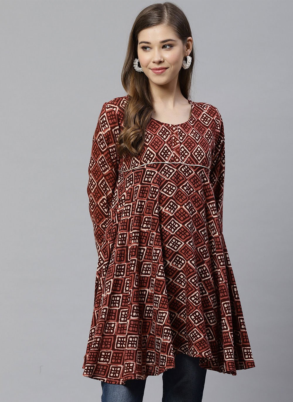 Casual Kurti Rayon Multi Colour Print Kurtis