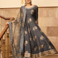 Pant Style Suit Rayon Grey Lace Salwar Kameez