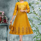 Casual Kurti Rayon Mustard Print Kurtis