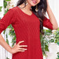 Gown Rayon Red Chikankari Work Gown