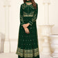 Salwar Suit Georgette Grey Embroidered Salwar Kameez