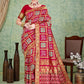 Classic Art Silk Red Weaving Saree