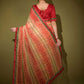 Classic Georgette Red Foil Print Saree