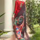 Trendy Suit Silk Viscose Red Digital Print Salwar Kameez