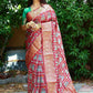 Trendy Saree Patola Silk Red Weaving Saree