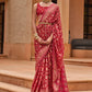 Classic Brasso Red Diamond Saree