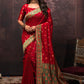 Classic Silk Red Weaving Saree
