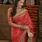 Contemporary Silk Red Weaving Saree