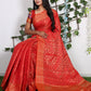 Classic Patola Silk Pure Silk Red Weaving Saree
