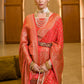 Contemporary Silk Red Weaving Saree