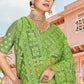 Trendy Saree Net Green Embroidered Saree