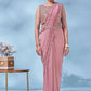 Trendy Saree Imported Pink Sequins Saree