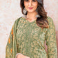 Salwar Suit Pashmina Green Embroidered Salwar Kameez