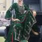 Salwar Suit Georgette Green Embroidered Salwar Kameez