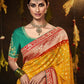 Trendy Saree Silk Mustard Bandhej Saree