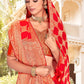 Trendy Saree Silk Red Patch Border Saree