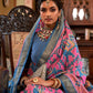 Classic Tussar Silk Pink Digital Print Saree