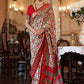 Classic Patola Silk Red Weaving Saree