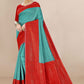 Trendy Saree Banarasi Silk Aqua Blue Jacquard Work Saree