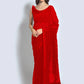 Trendy Saree Georgette Red Sequins Saree