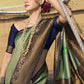 Trendy Saree Silk Green Weaving Saree