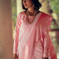Trendy Saree Organza Pink Woven Saree