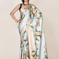 Designer Satin Multi Colour Digital Print Saree