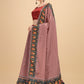 Lehenga Choli Satin Maroon Digital Print Lehenga Choli