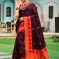 Trendy Saree Satin Silk Multi Colour Patch Border Saree