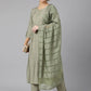 Pant Style Suit Viscose Sea Green Embroidered Salwar Kameez