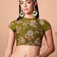 A Line Lehenga Net Sea Green Dori Work Lehenga Choli