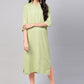 Casual Kurti Rayon Viscose Sea Green Plain Kurtis